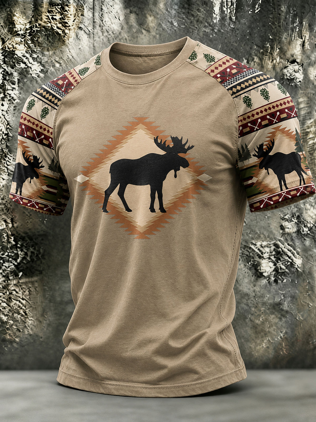 Men's Western Printed T-shirt